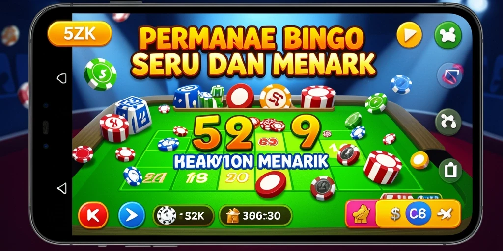 Tampilan seru gameplay Bingo di 5ZK