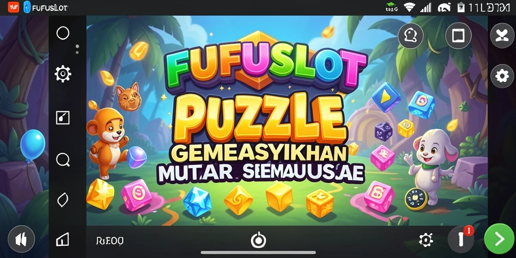 Screenshot FUFUSLOT menampilkan gameplay Puzzle yang menarik dan menantang.